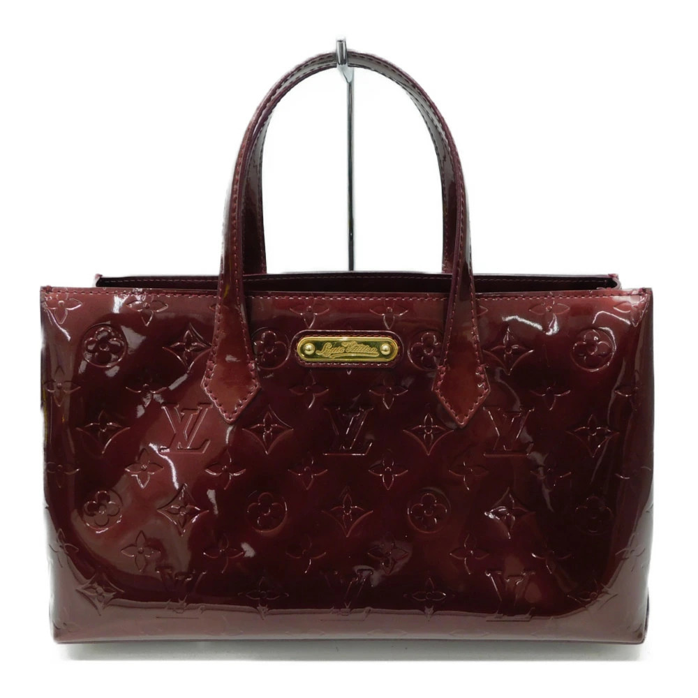 LOUIS VUITTON Wilshire Vernis Rouge Fauviste Enamel Handbag